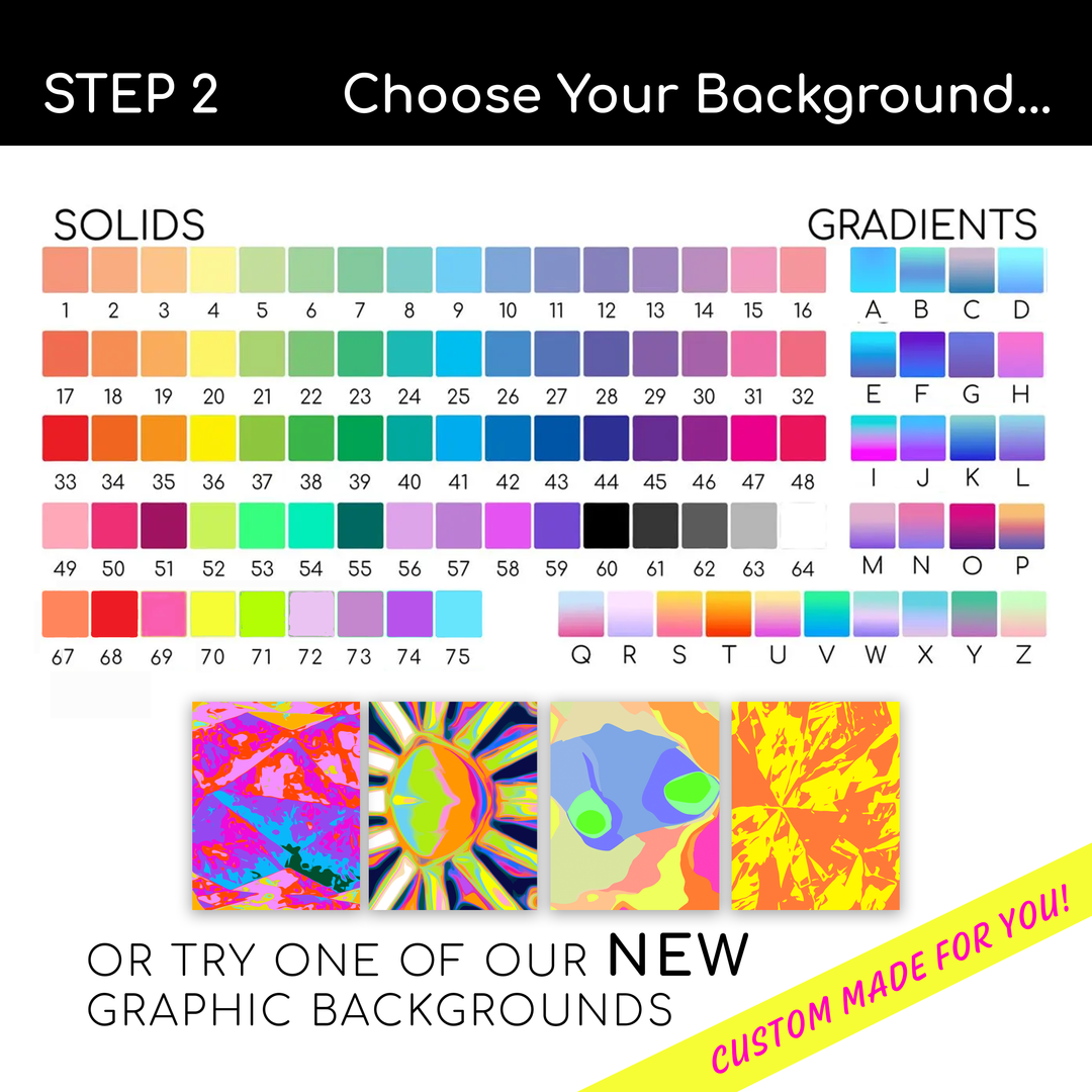 Which Background Color Would You Like?