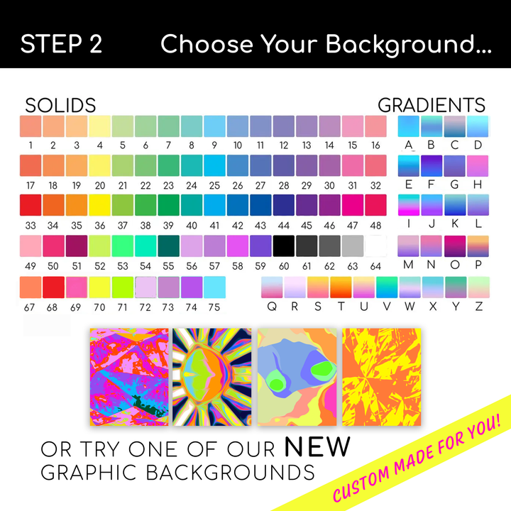 Which Background Color Would You Like?