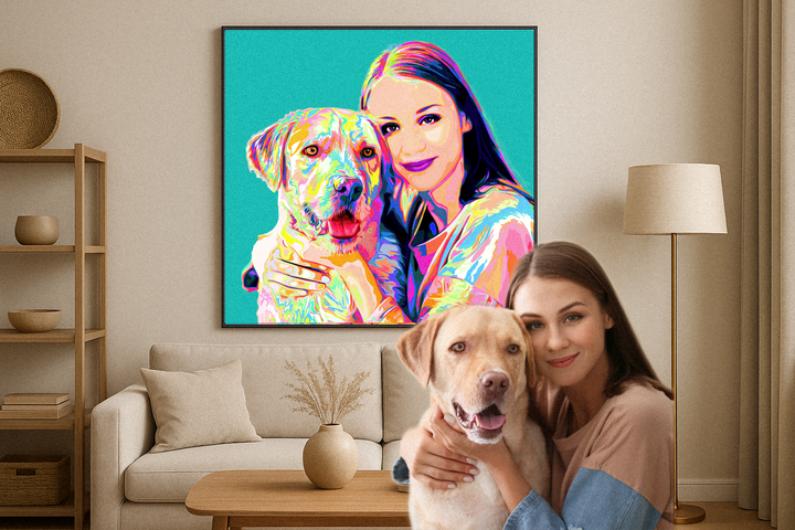The Rainbow Portrait: Loyal Companions