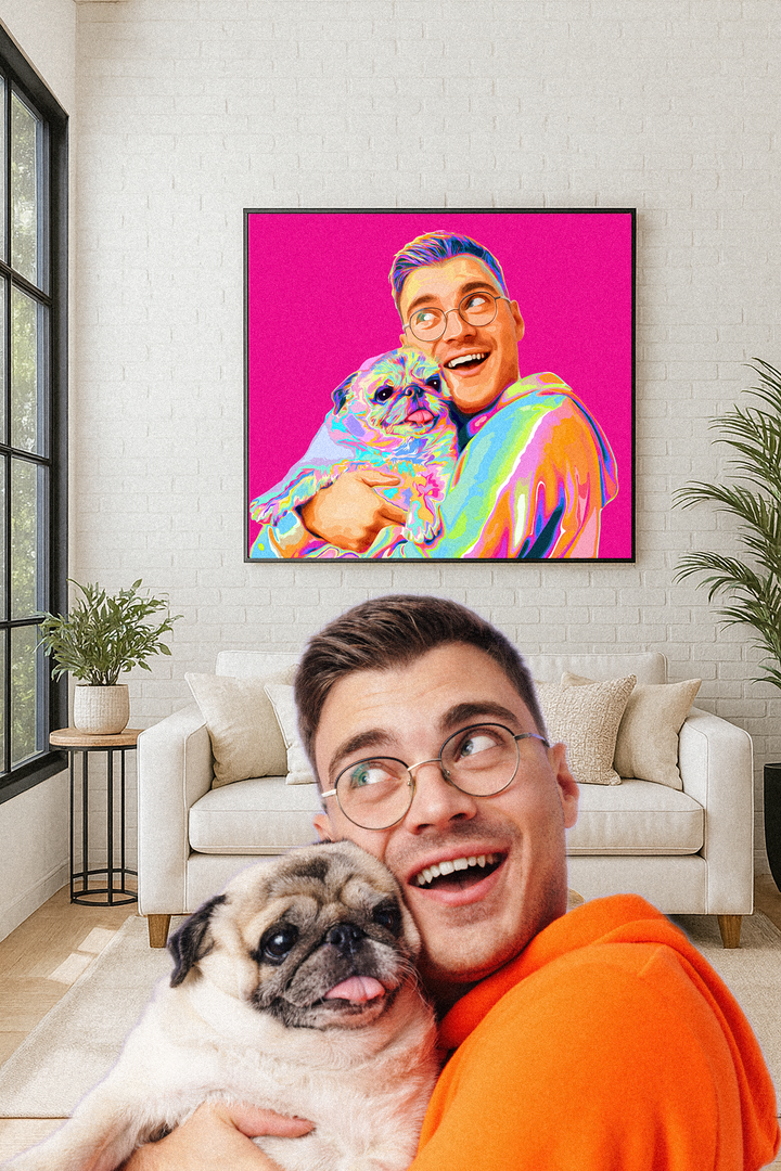 The Rainbow Portrait: Loyal Companions