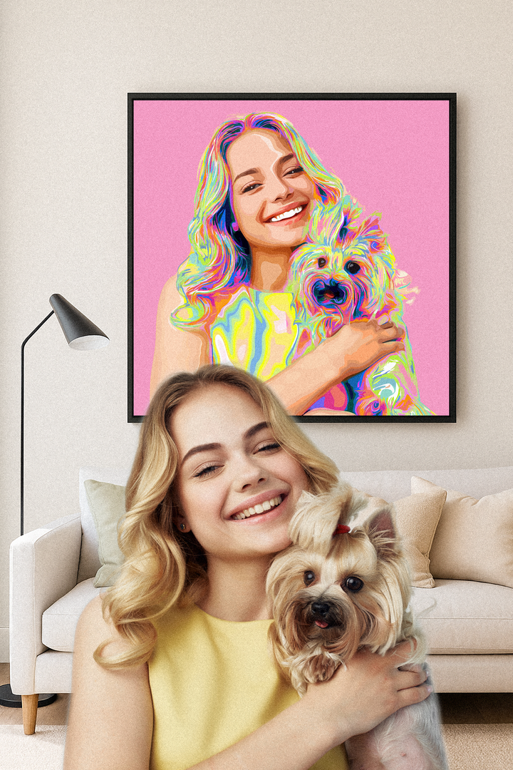 The Rainbow Portrait: Loyal Companions