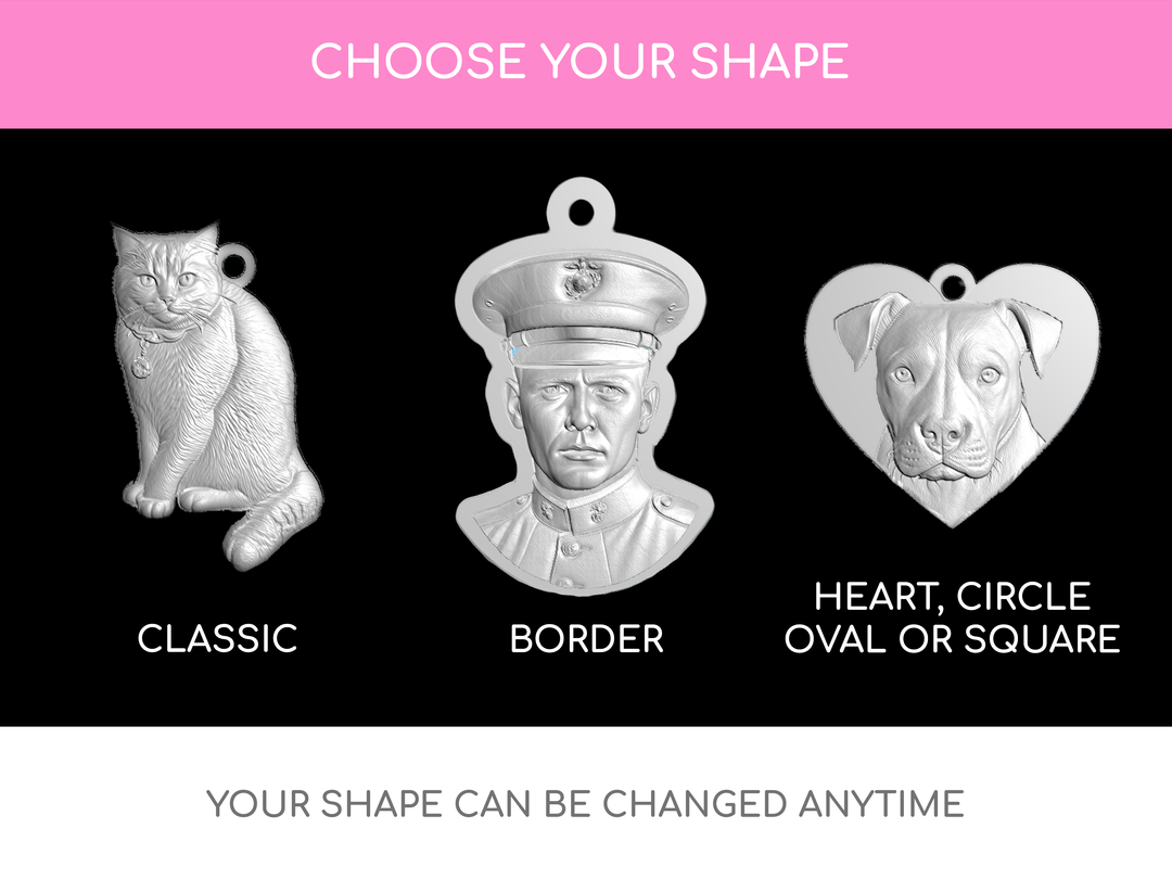 Create Your Own Custom Sterling Silver Photo Charm  • Handmade Pet or Memorial Pendant