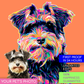 Custom POP Pet Portrait from Your Photo